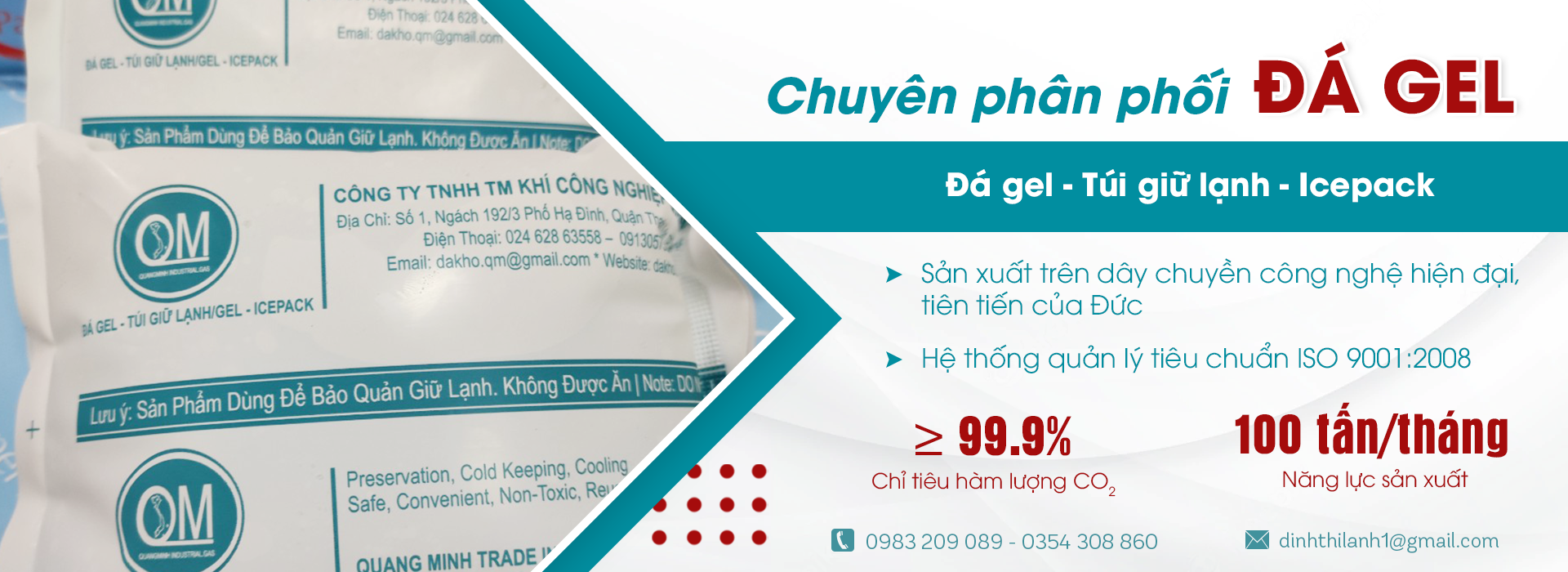CÔNG TY TNHH THƯƠNG MẠI KHÍ CÔNG NGHIỆP QUANG MINH